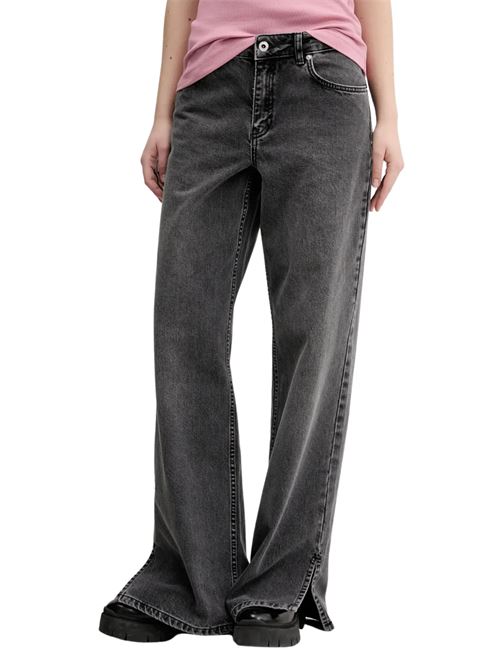 Jeans donna nero in cotone bio Karl Lagerfeld jeans | A2W10045E10